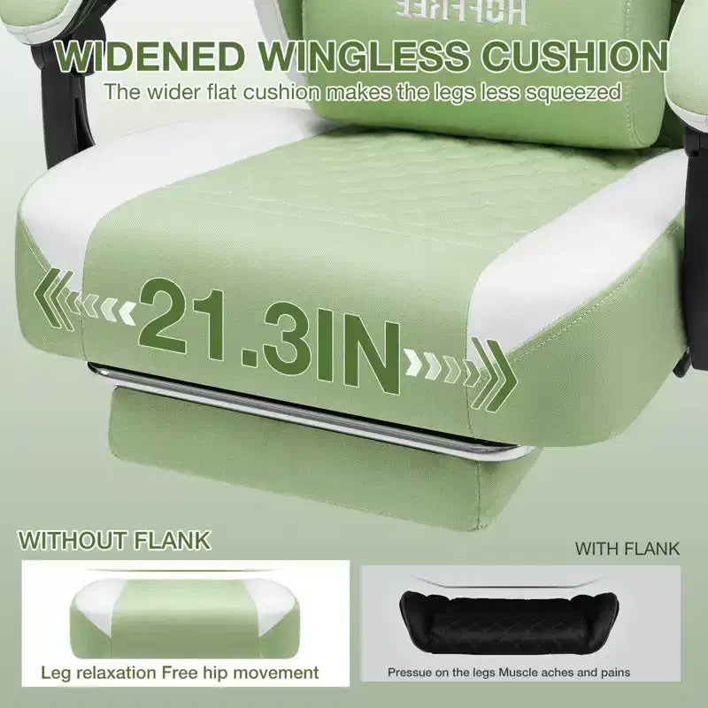 Chaise de jeu massante en tissu respirant