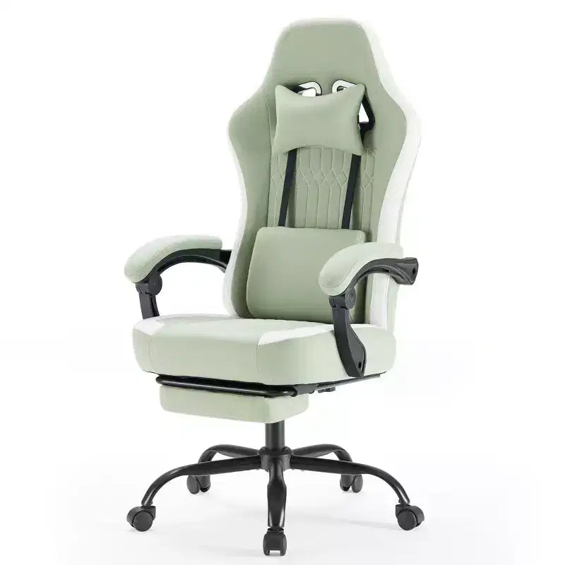 Chaise de bureau ergonomique avec accoudoirs rembourrés, chaise gaming