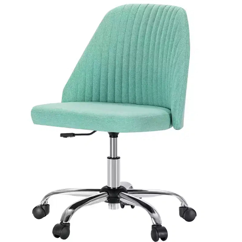 Chaise de bureau à roulettes pivotante en croisillons