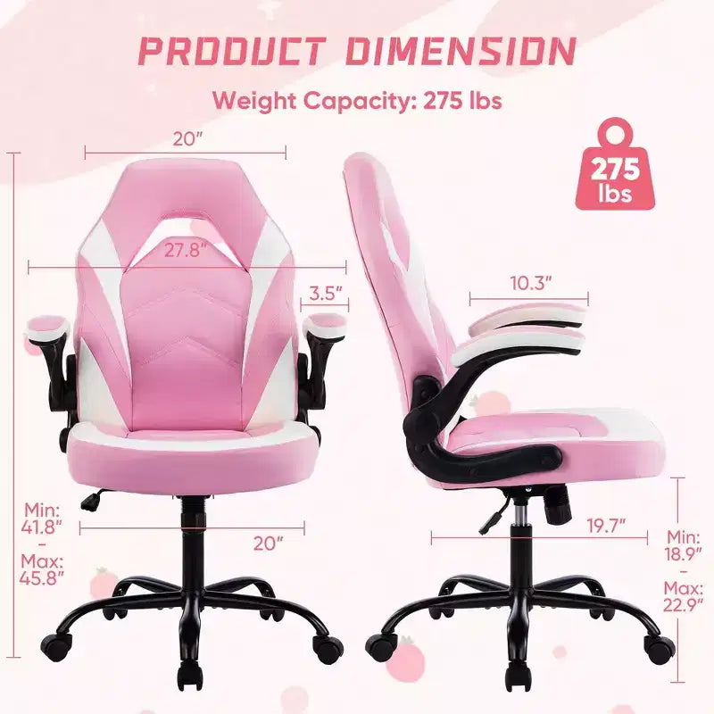 Fauteuil en cuir pivotant entrecroisé à roulettes