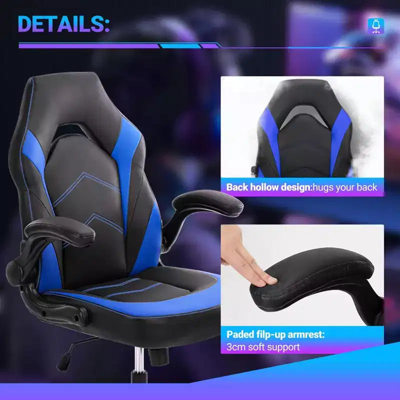 Fauteuil en cuir pivotant entrecroisé à roulettes