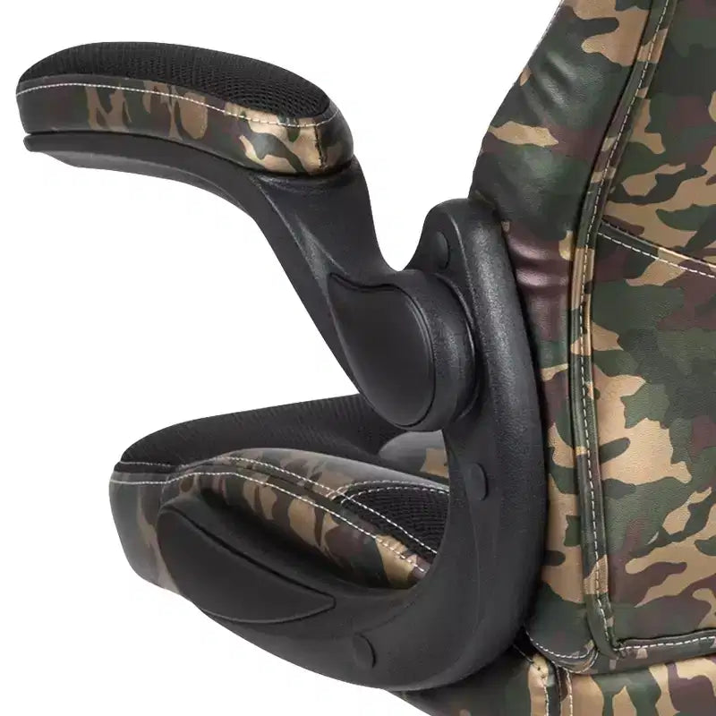 Chaise de bureau ergonomique réglable pivotante pour PC, style course
