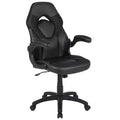 Chaise de bureau ergonomique réglable pivotante pour PC, style course