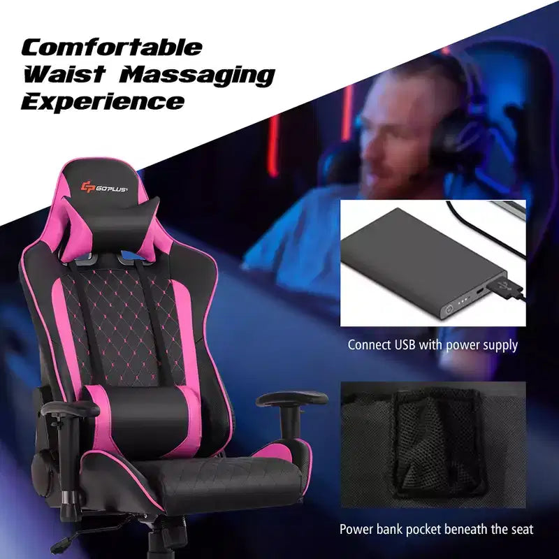 Fauteuil de Gamer Inclinable Massant
