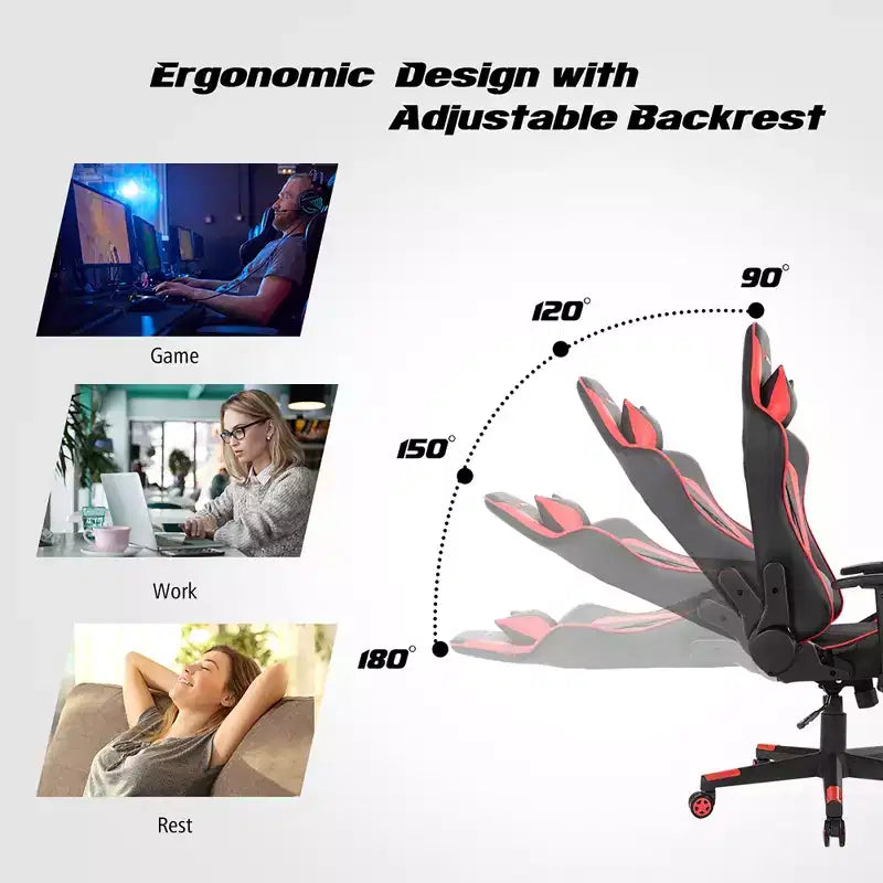 Fauteuil de Gamer Inclinable Massant