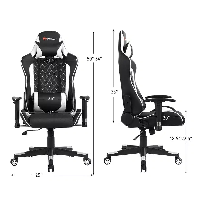 Fauteuil de Gamer Inclinable Massant
