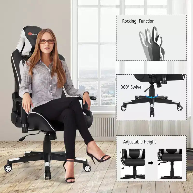 Fauteuil de Gamer Inclinable Massant