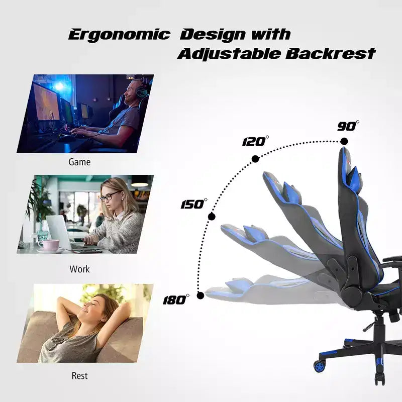 Fauteuil de Gamer Inclinable Massant