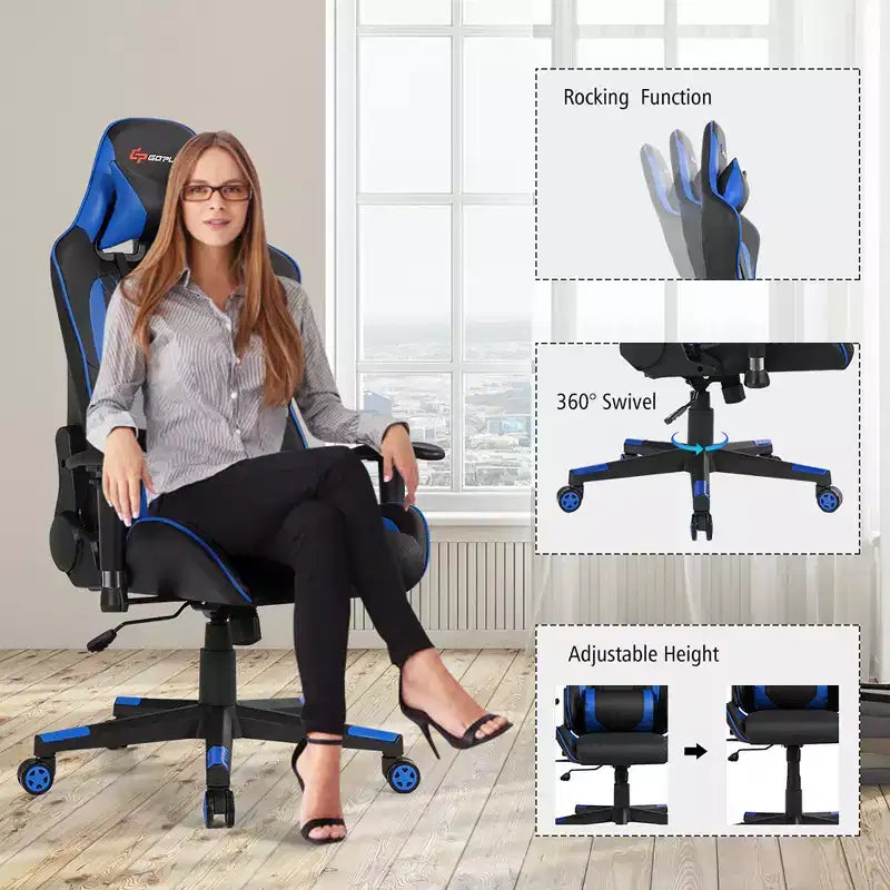 Fauteuil de Gamer Inclinable Massant
