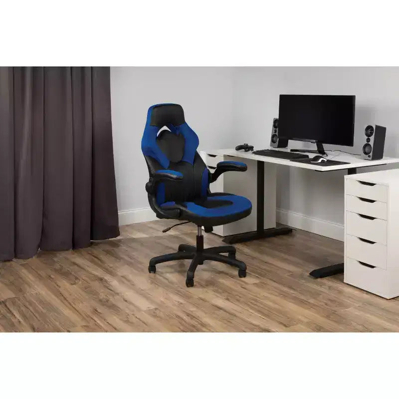 Chaise de jeu ergonomique avec accoudoirs relevables