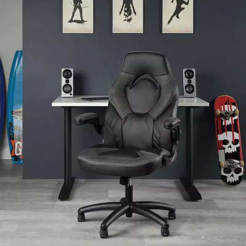 Chaise de jeu ergonomique avec accoudoirs relevables