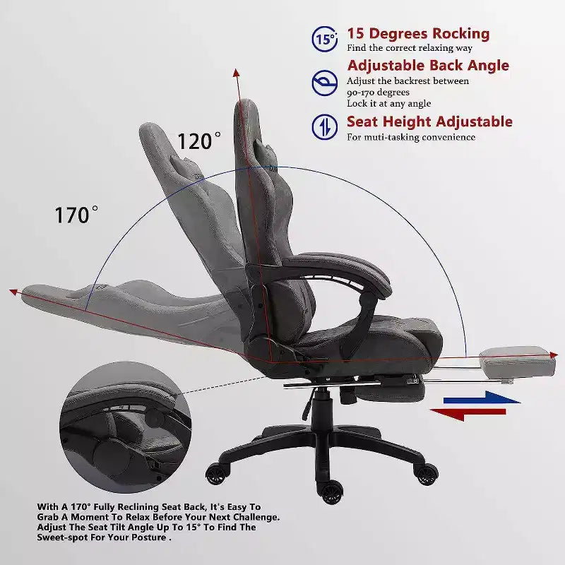 Chaise de jeu réglable