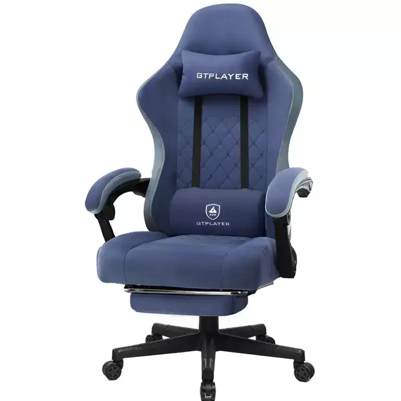 Chaise de Bureau Gaming en Tissu