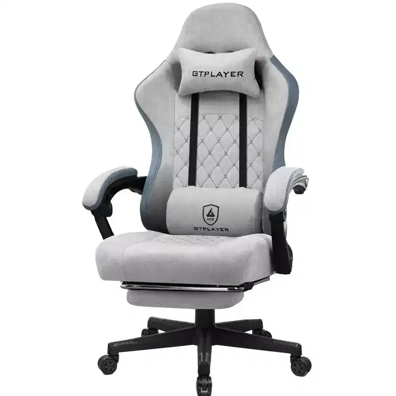 Chaise de Bureau Gaming en Tissu