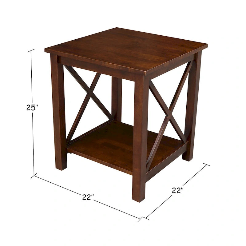 Table d'appoint en bois
