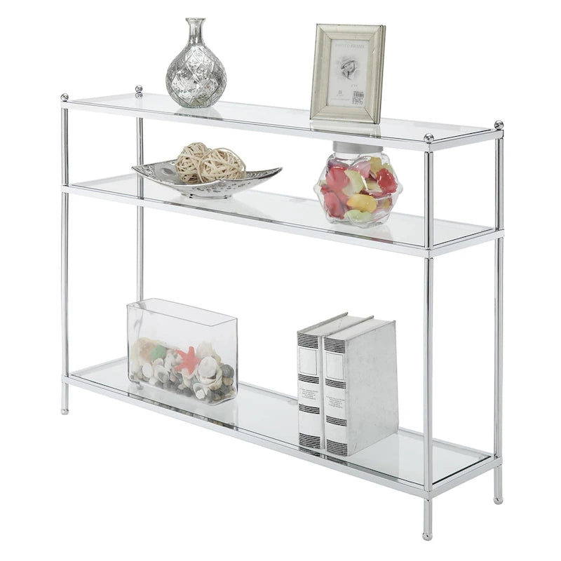 Console en verre