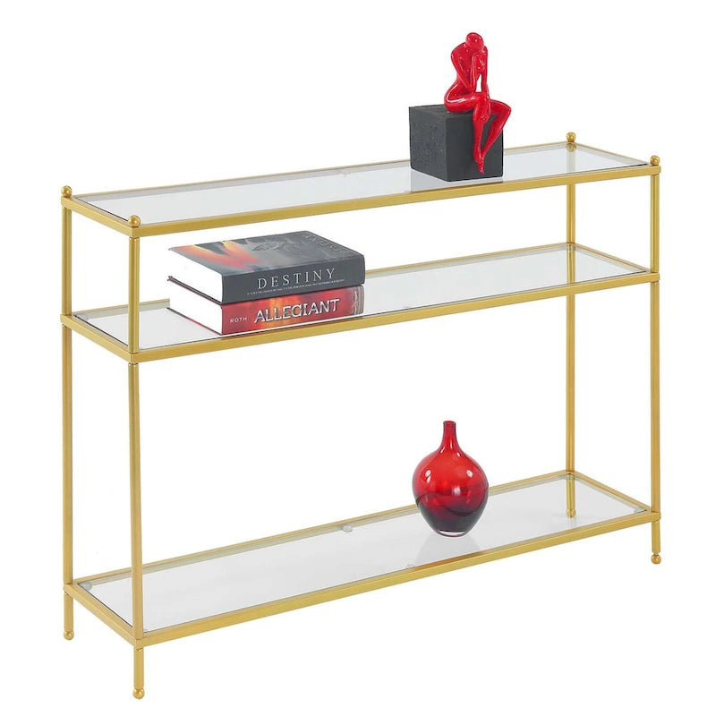 Console en verre