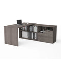 Bureau d'angle à 2 tiroirs