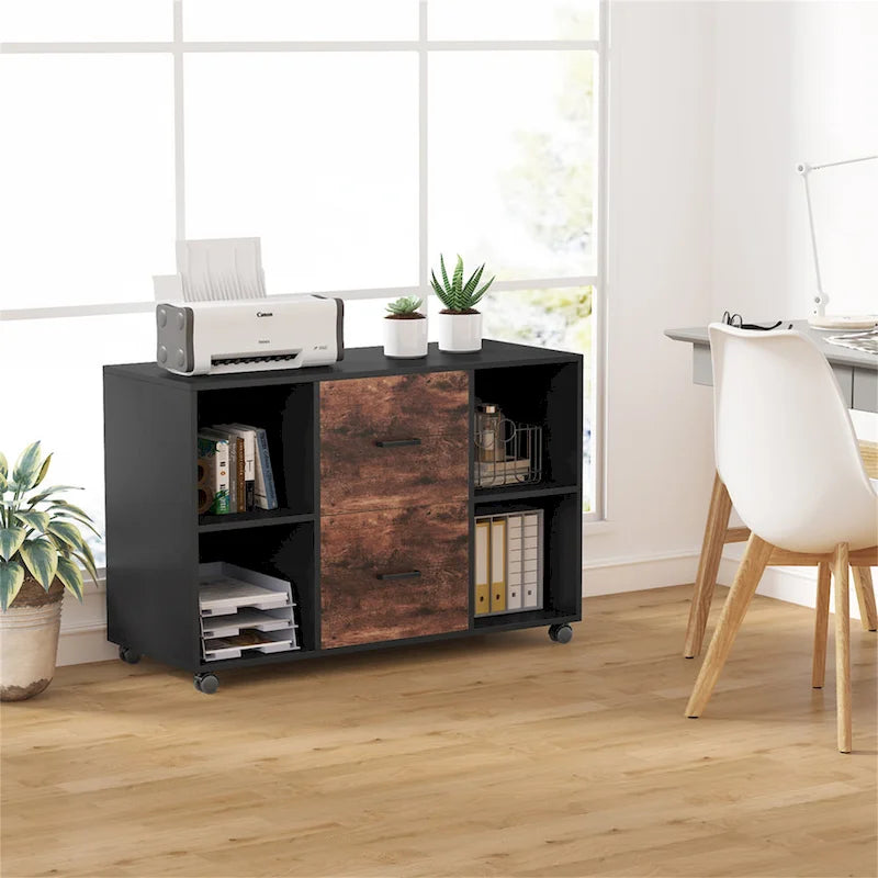 Classeur moderne noir et blanc