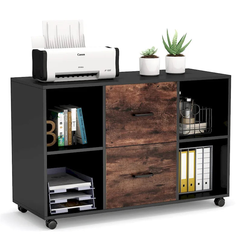 Classeur moderne noir et blanc