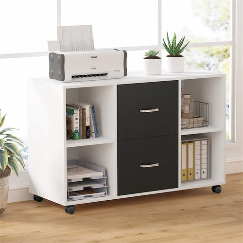 Classeur moderne noir et blanc