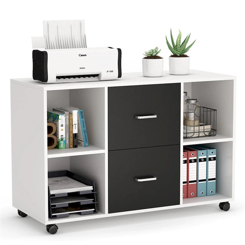 Classeur moderne noir et blanc