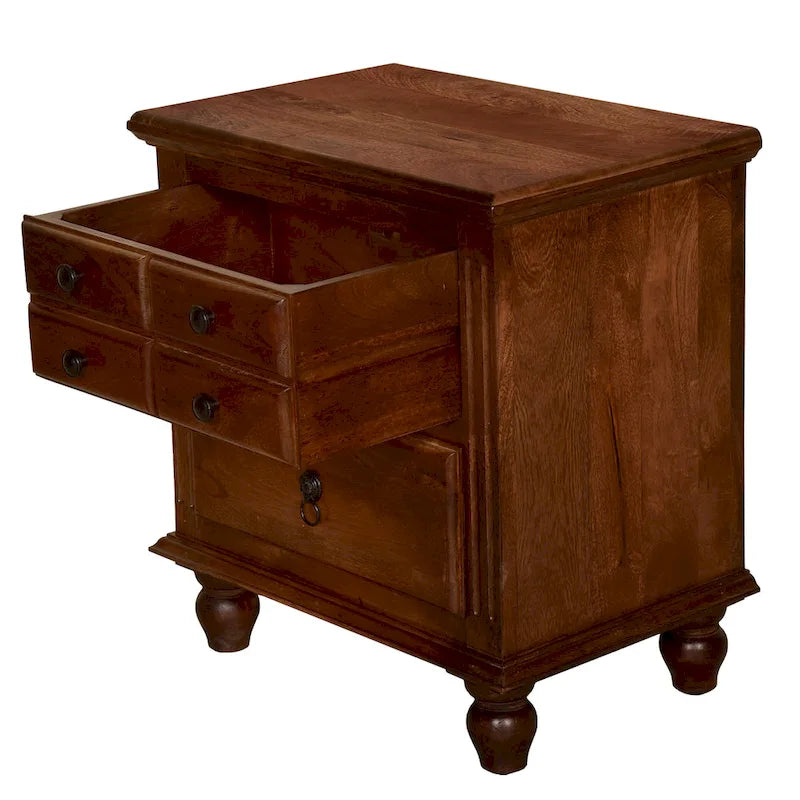 Table de chevet artisanale
