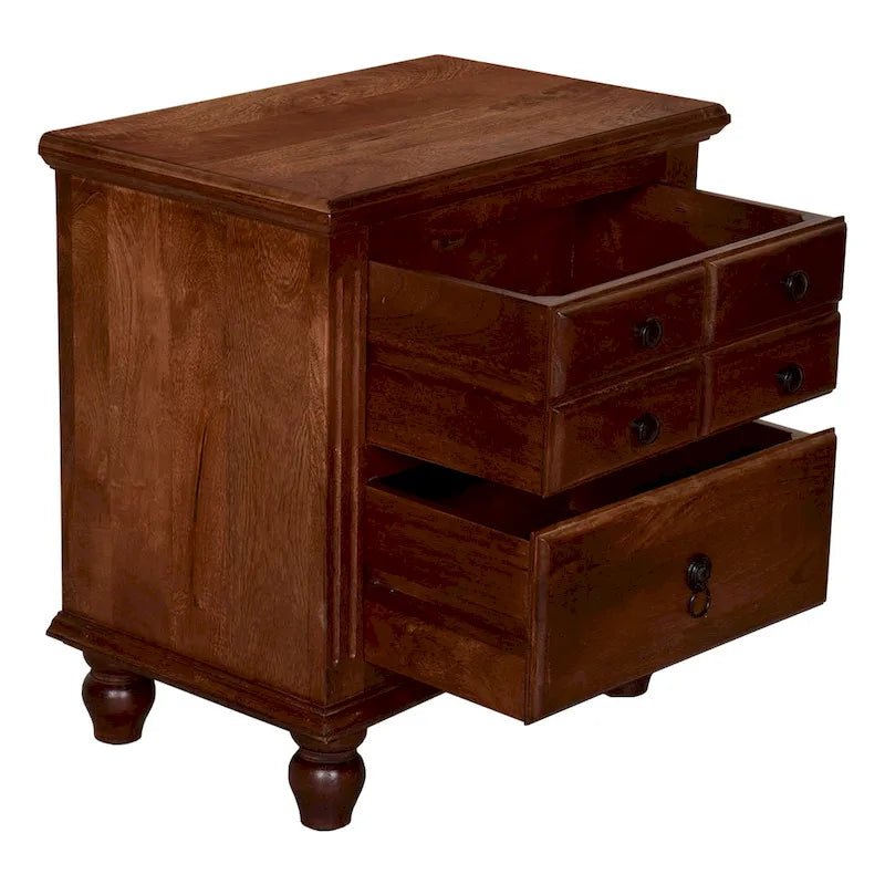 Table de chevet artisanale