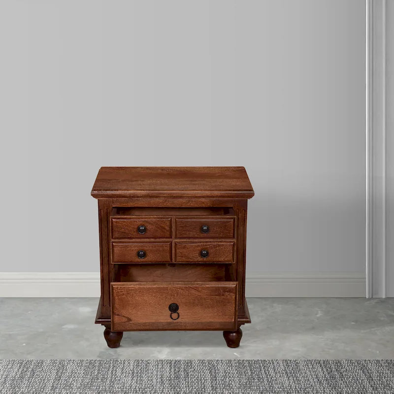 Table de chevet artisanale