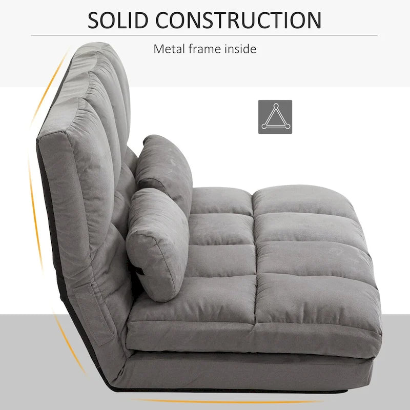 Canapé-chaise de sol convertible