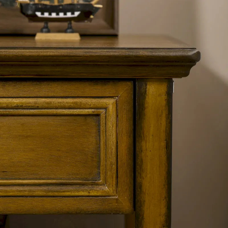 Table d'appoint avec rangement, Table de chevet vintage