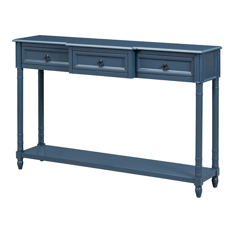 Console de table de canapé avec tiroirs pour entrée